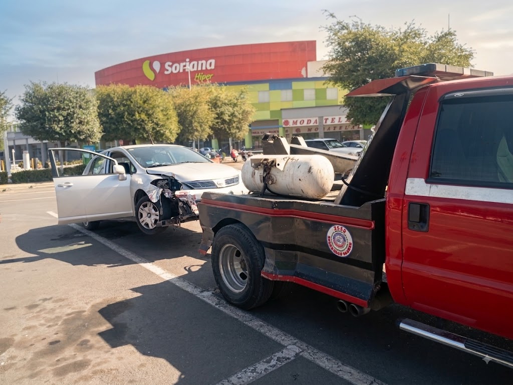 Servicio realizado por Grúas AG